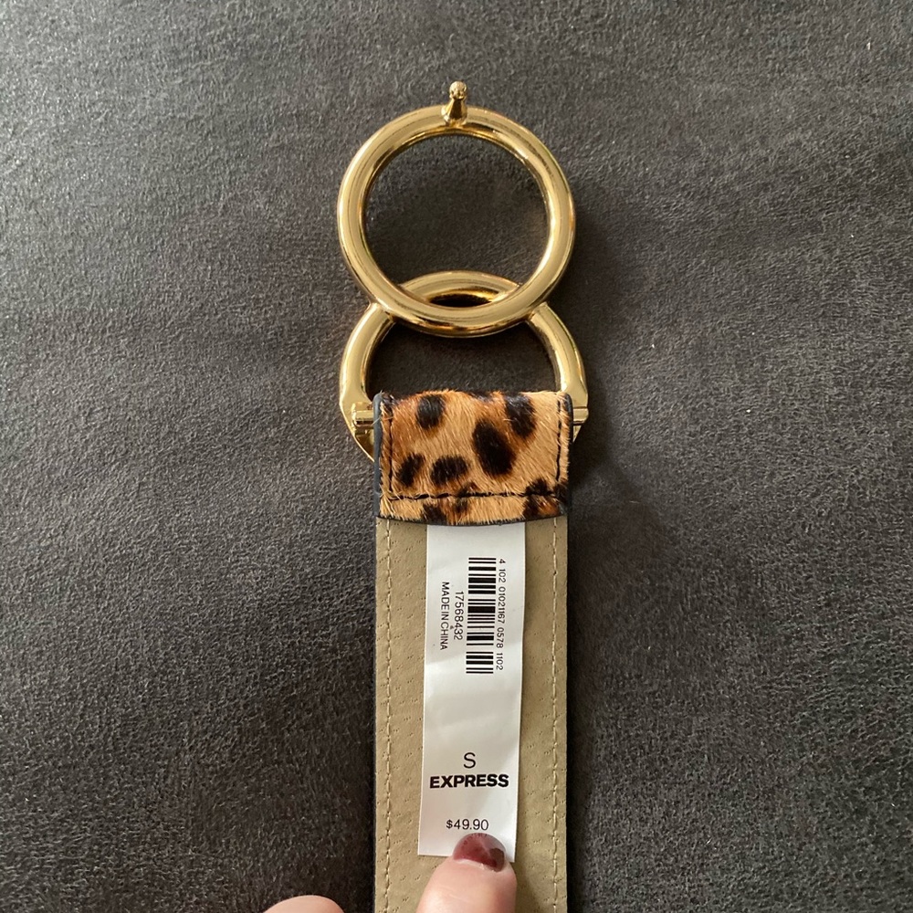 Express cheetah belt